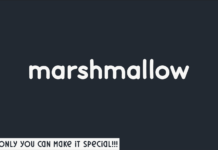 Marshmallow Font Poster 1