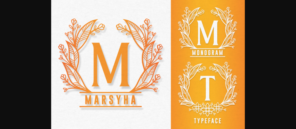 Marsyha Font Poster 1