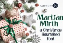 Martian Mirth Font Martian Mirth Font Poster 1