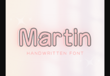 Martin Font Poster 1