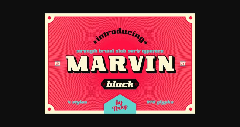 Marvin Black Poster 3