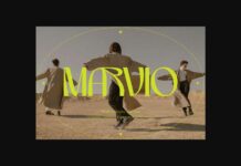Marvio Font Poster 1