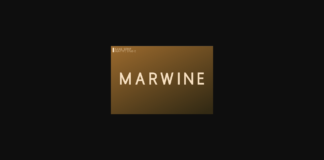 Marwine Font Poster 1