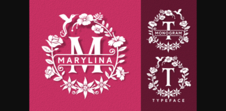 Marylina Font Poster 1