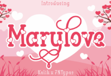 Marylove Font Poster 1