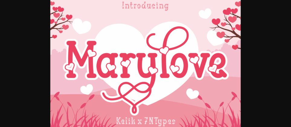 Marylove Font Poster 1