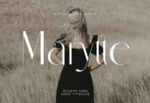 Marytte Font Poster 1