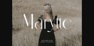 Marytte Font Poster 1