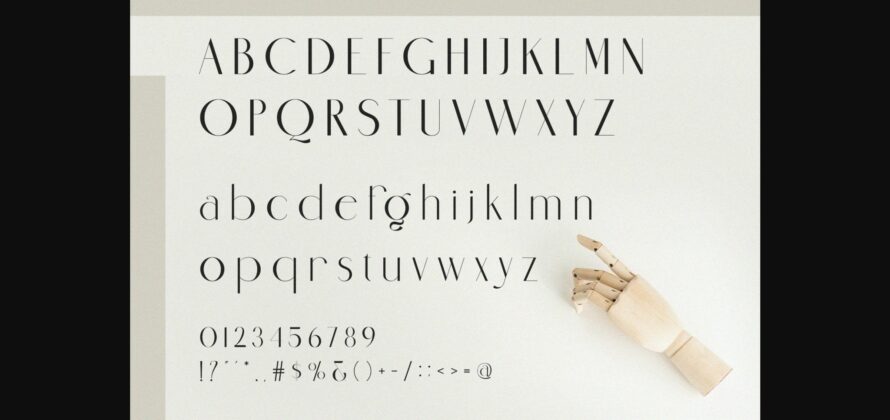 Marytte Font Poster 7