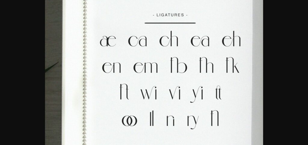 Marytte Font Poster 9