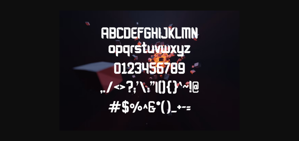 Mashar Font Poster 4