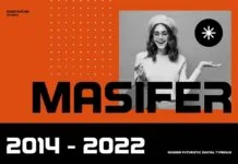 Masifer Font Masifer Font Poster 1