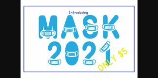 Mask 2021 Font Poster 1