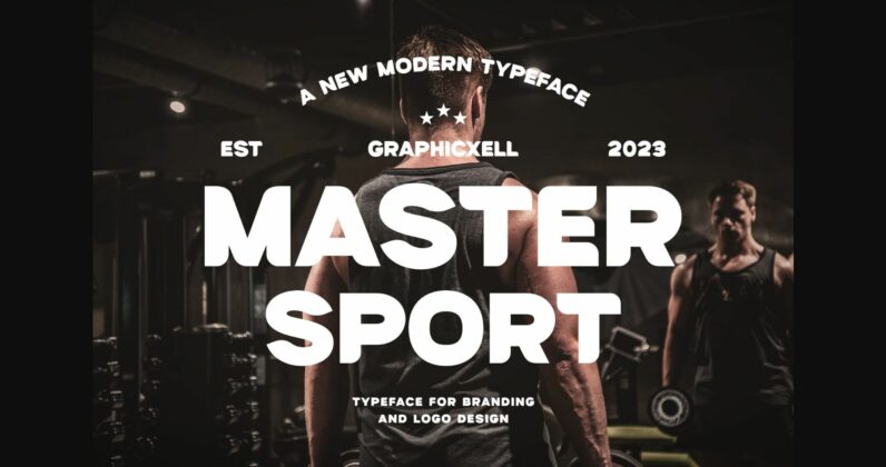Master Sport Font Poster 3