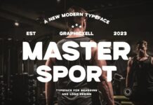 Master Sport Font Poster 1