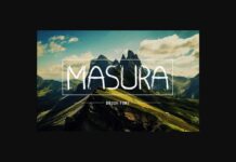 Masura Font Poster 1