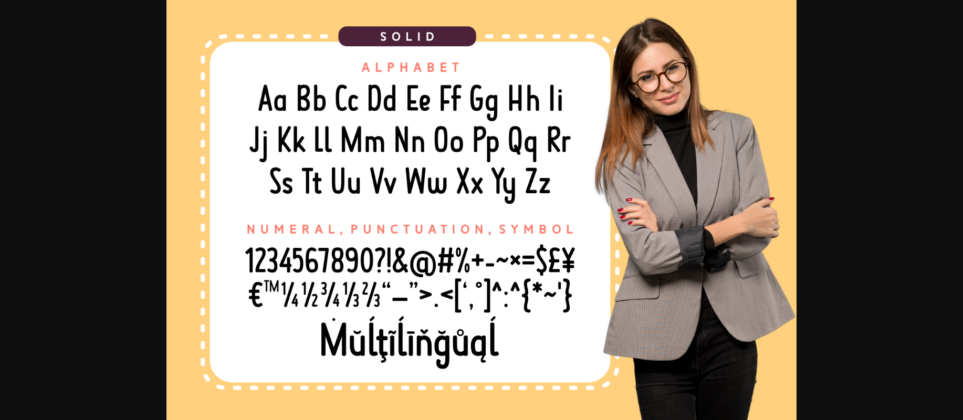 Matilda Beatrix Font Poster 8