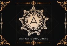 Matra Monogram Font Poster 1