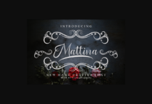 Mattina Font Poster 1