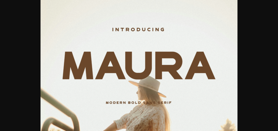 Maura Font Poster 3