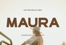 Maura Font Poster 1