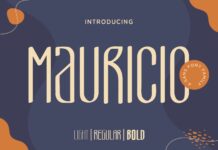 Mauricio Font Poster 1