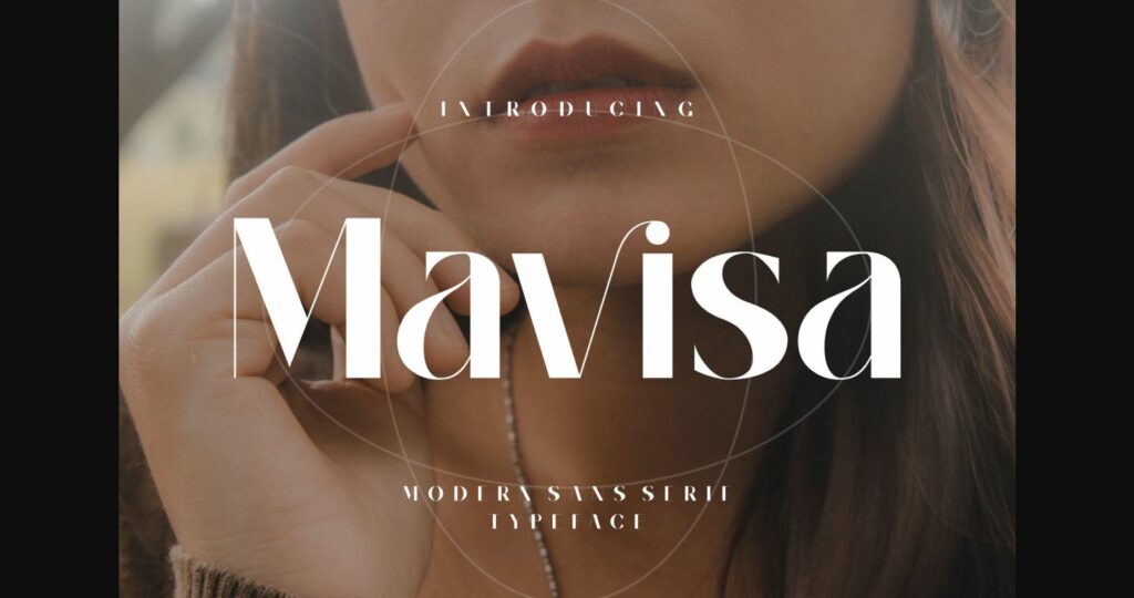 Mavisa Font Poster 3