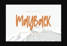 Mayback Font Poster 1