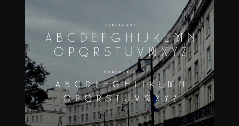 Mayfair Font Poster 2