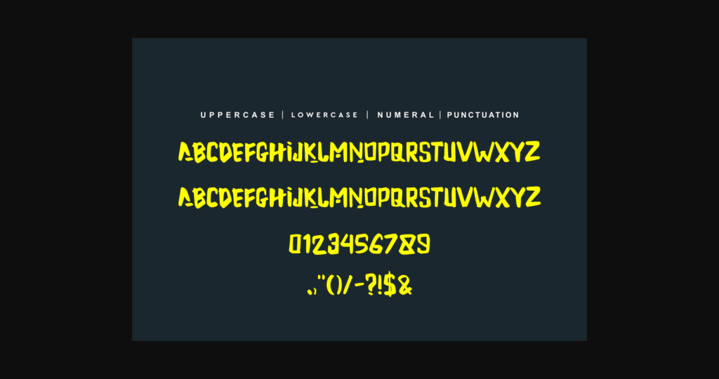 Mazao Font Poster 6