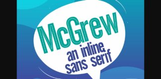 McGrew Font Poster 1