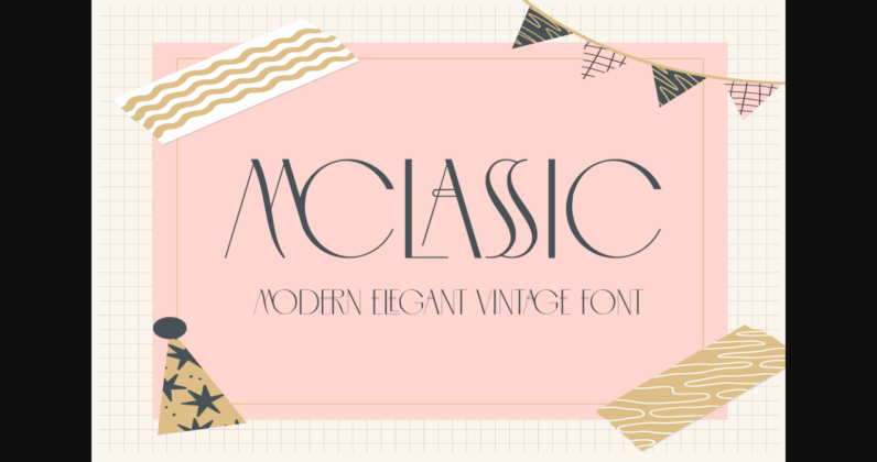 Mclassic Font Poster 3