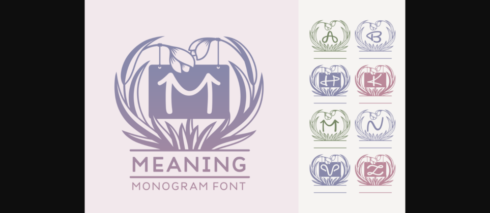 Meaning Font Poster 1