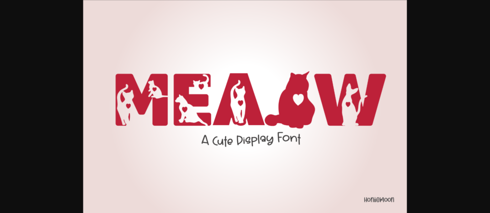 Meaow Font Poster 3