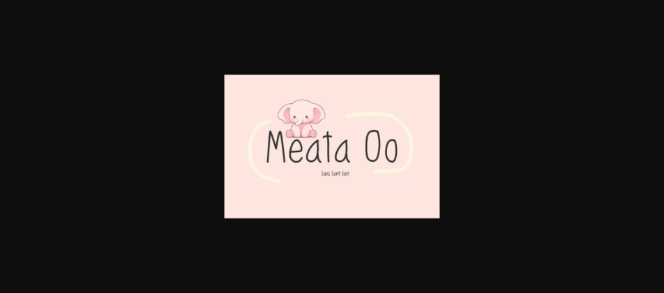 Meata Oo Font Poster 3