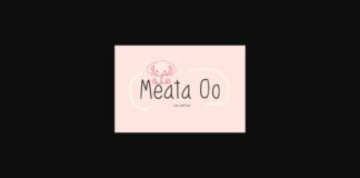 Meata Oo Font Poster 1