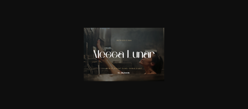 Mecca Lunar Font Poster 3