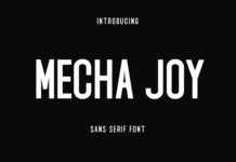 Mecha Joy Font Poster 1