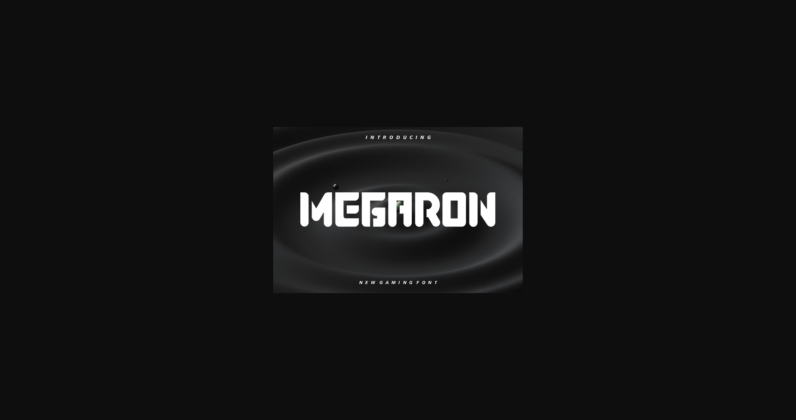 Megaron Font Poster 3
