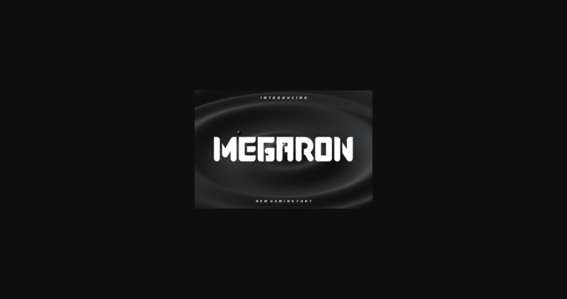 Megaron Font Poster 1