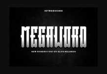 Megaword Font Poster 1