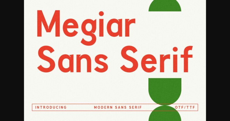 Megiar Font Poster 3