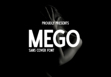 Mego Font Poster 1