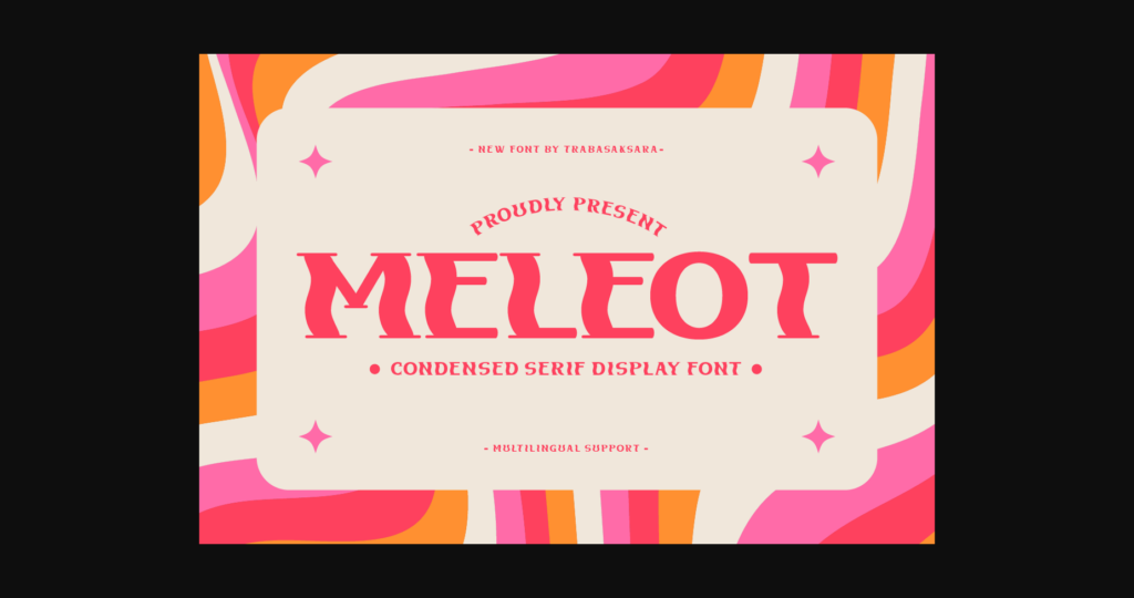 Meleot Font Poster 1