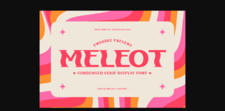 Meleot Font Poster 1