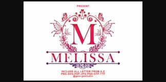 Melissa Font Poster 1