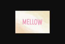 Mellow Font Poster 1