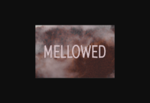 Mellowed Font Poster 1