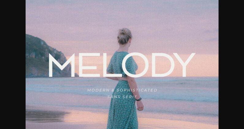 Melody Font Poster 3