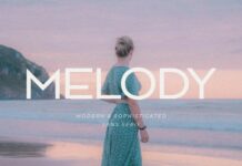 Melody Font Poster 1